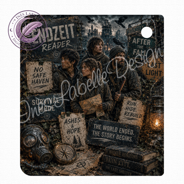 Kobo Libra Colour Inlay | "Apocalypse" | Digitaler Download | Printable Insert for Clear Case 