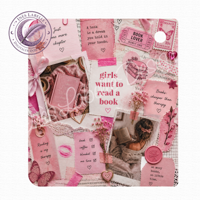 Kobo Libra Colour Inlay | "Girls" | Digitaler Download | Printable Insert for Clear Case