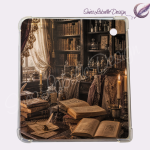 Kobo Libra Colour Inlay | "Bibliothek" | Digitaler Download | Printable Insert for Clear Case