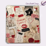 Kobo Libra Colour Inlay | "Love 1" | Digitaler Download | Printable Insert for Clear Case